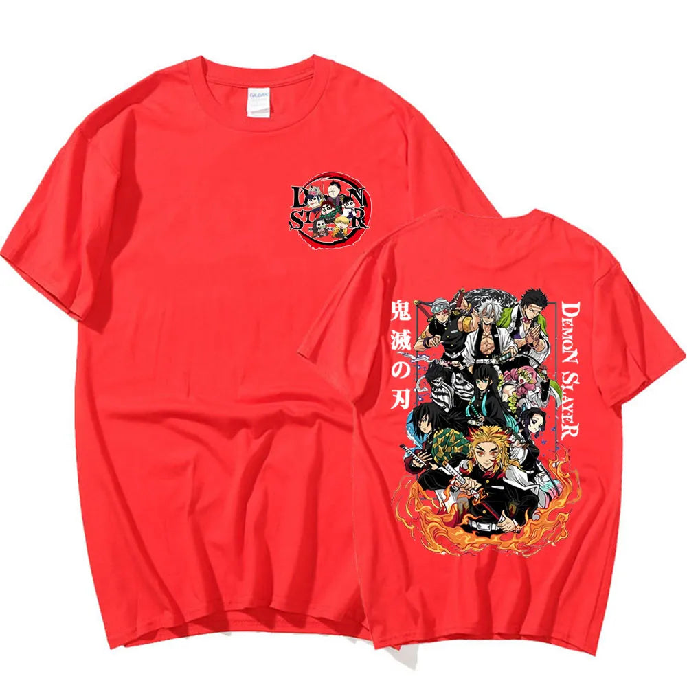 Immerse yourself in the world of Kimetsu with this sleek and trendy T-shirt. If you are looking for more Demon Slayer Merch, We have it all!| Check out all our Anime Merch now.