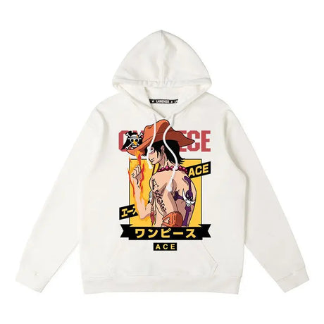 These Ace Hoodies are your ticket to experiencing the magic & adventure. | If you are looking for more One Piece Merch, We have it all! | Check out all our Anime Merch now!