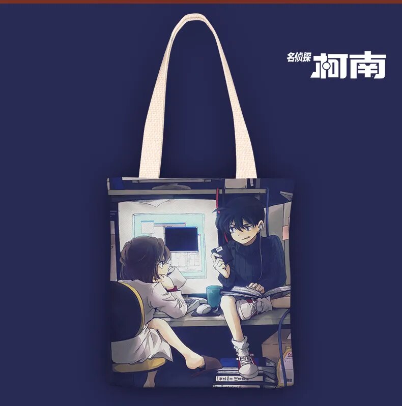 This canvas bag is a labor of love, to capture the love of your anime characters. If you are looking for more Case Closed Merch, We have it all!| Check out all our Anime Merch now!