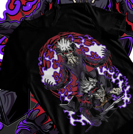 Here at Everythinganimee we have the best anime shirts in the world. 
Embrace the fierce rivalry and unmatched brotherhood of Asta and Yuno from Black Clover with this stunning tee.