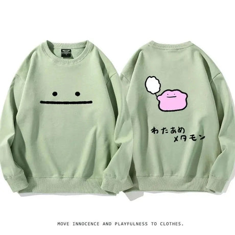 Get in style with our new Verdant Charm Pokémon Sweatshirts | Here at Everythinganimee we have the worlds best anime merch | Free Global Shipping