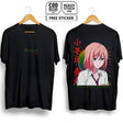 Here at Everythinganimee we have the best anime shirts in the world.
Step into the world of Anna Kobayakawa with this sleek and minimalist tee. Featuring her vibrant design on the back, this shirt captures her serene expression in stunning detail.