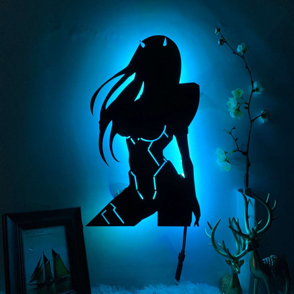 Zero Two Darling in the Franxx Wall Lamp