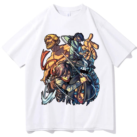This t-shirt blends the intense & compelling narrative of the series. | If you are looking for more Attack On Titan Merch, We have it all! | Check out all our Anime Merch now!