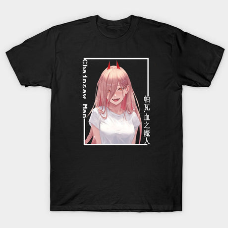 Upgrade your wardrobe with our Chainsaw Man Power Shirt | If you are looking for more Chainsaw Man Merch, We have it all! | Check out all our Anime Merch now!