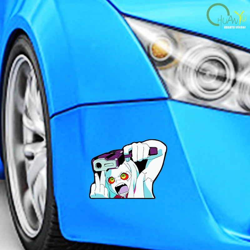 This tee captures the magic of Rebecca. If you're looking for more Cyberpunk: Edgerunners merch, we have it all! Check out our anime merch now—free shipping!