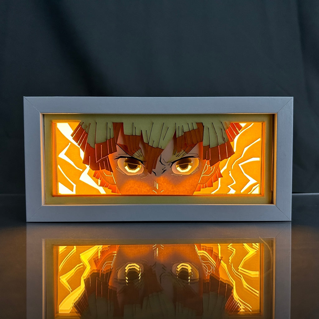 This lightbox captures the magic of Demon Slayer. If you're looking for more Demon Slayer merch, we have it all! Check out our anime merch now—free shipping!