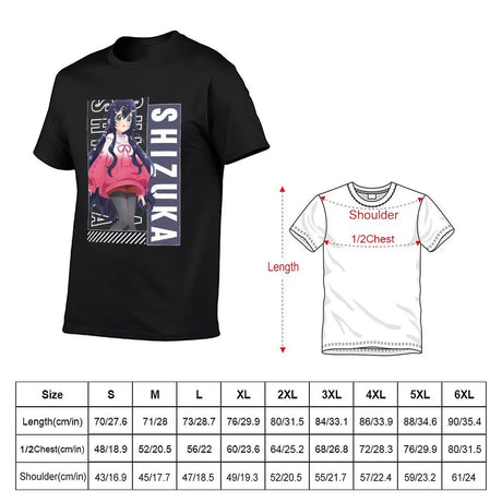 Here at Everythinganimee we only have the best shirts in the world! Unleash your inner cuteness with the Shizuka Tee, featuring an iconic, vibrant design from The 100 Girlfriends that anime fans will instantly recognize.