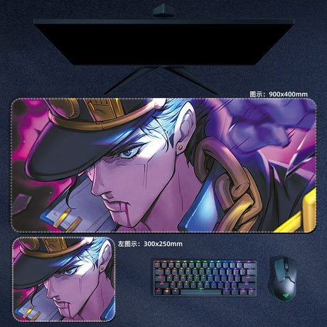 This mousepad captures the magic of JoJo's Bizarre Adventure. Want more merch? We’ve got it all—check out our anime store now with free shipping!