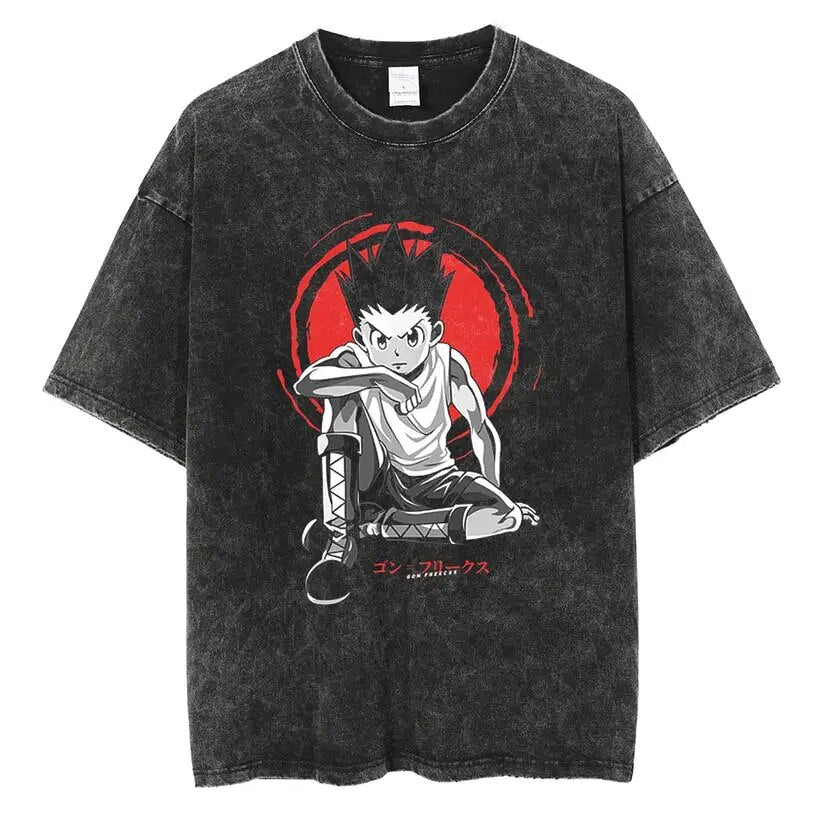 This shirt captures the magic of Hunter x Hunter. If you're looking for more Hunter x Hunter merch, we have it all! Check out our anime merch now—free shipping!