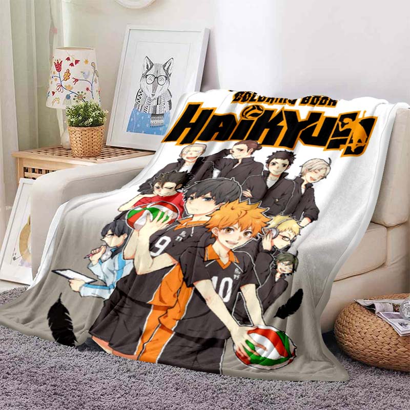 Haikyuu Coral Fleece Plush Blankets