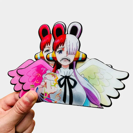 Each sticker shows to depict Uta in motion, creating a immersive visual effect. If you are looking for more One Piece Merch, We have it all! | Check out all our Anime Merch now!