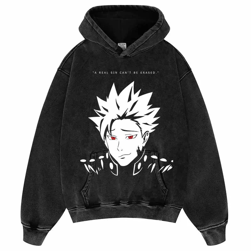 This Hoodie  celebrates the beloved Seven deadly sins Series, ideal for both Autumn And Winter. | If you are looking for more Seven deadly sins Merch, We have it all! | Check out all our Anime Merch now!