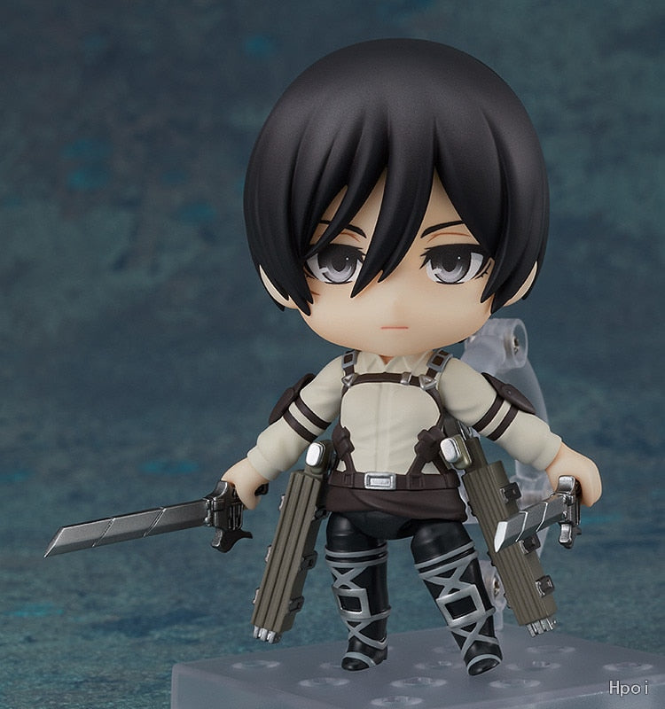This figurine captures the magic of Mikasa. If you're looking for more Attack On Titan merch, we have it all! Check out our anime merch now—free shipping!