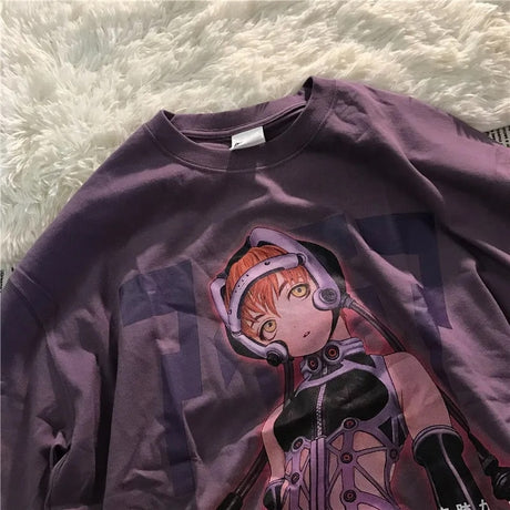 This shirt captures the magic of Mari Makinami. If you're looking for more Evangelion merch, we have it all! Check out our anime merch now—free shipping!
