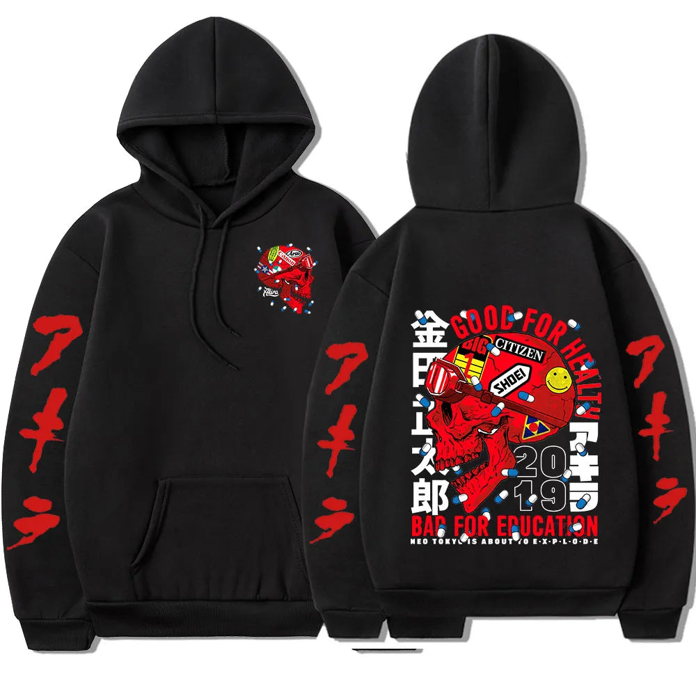 This hoodies captures the magic of Shotaro. If you're looking for more Neo Tokyo Akira merch, we have it all! Check out our anime merch now—free shipping!