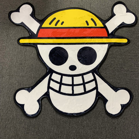 One Piece Pirate Logo Rugs