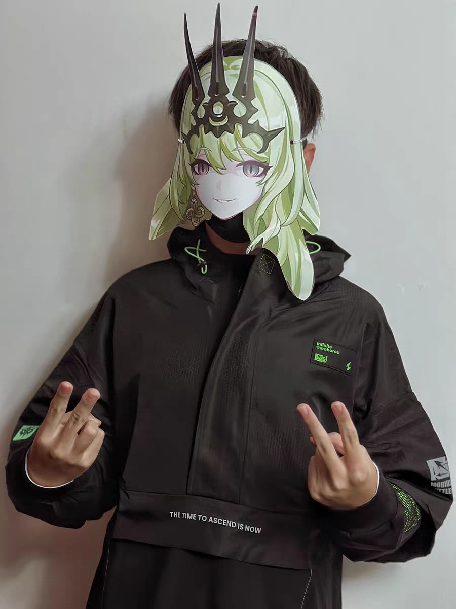 MiHoYo Official Honkai Impact 3 Mobius Coat Doujin Infinite Ouroboros Theme Top Unisex Fashion Casual Style Birthday Xmas Gifts, everythinganimee