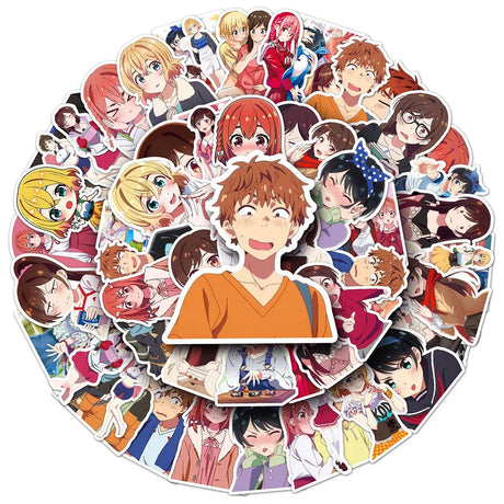 These stickers are your beloved characters are for personalizing your items. If you are looking for more Rent A Girlfriend Merch,We have it all! |Check out all our Anime Merch now!