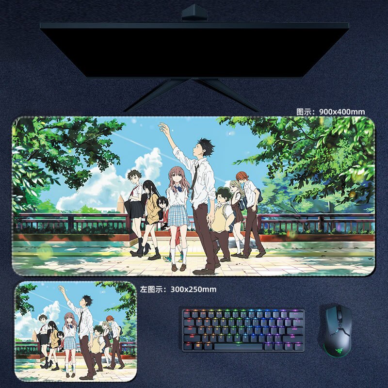 A Silent Voice Mouse Pads