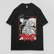 Here at Everythinganimee we have the best anime shirts in the world.
Experience the legendary struggle of power and destiny with this Guts & Griffith Berserk tee. Showcasing a striking design of the iconic duo, this shirt captures the intense rivalry that defines the dark fantasy world of Berserk.