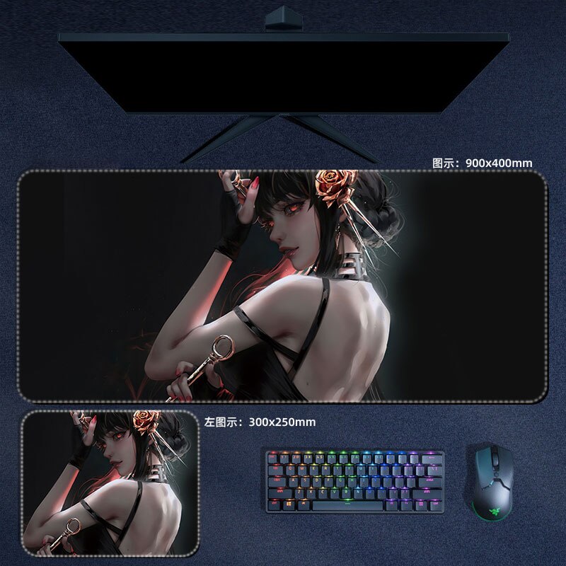 Kawaii Spy X Family Mouse Pads