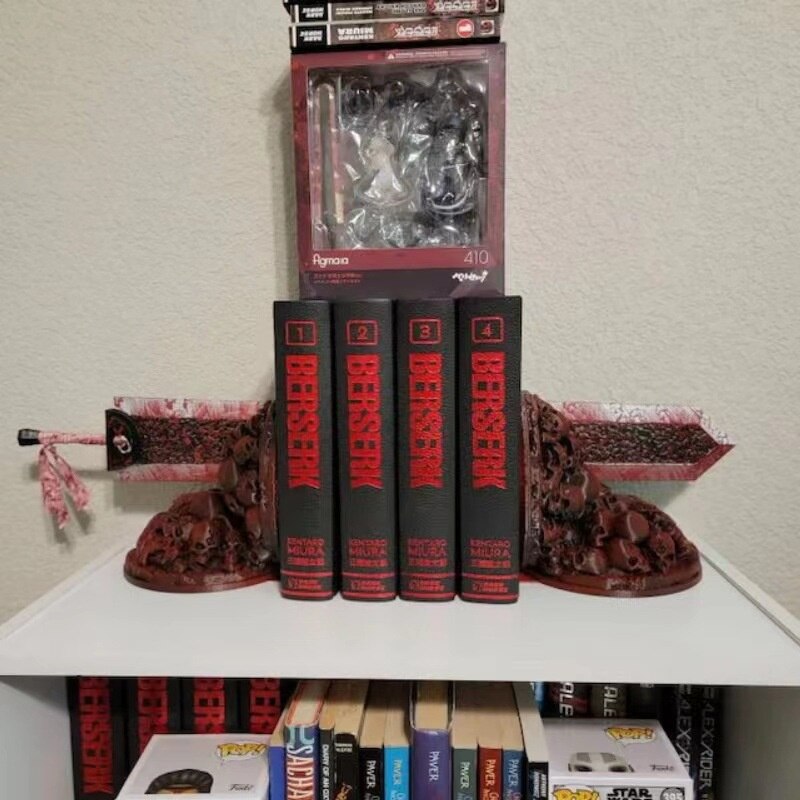 This bookends captures the magic of Guts. If you're looking for more Berserk merch, we have it all! Check out our anime merch now—free shipping!