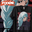 Here at Everythinganimee we have the best anime shirts in the world.
Embrace the mystique of Mei Mei with this stunning Jujutsu Kaisen tee, showcasing her captivating look and signature style. This shirt captures Mei Mei’s poised elegance with intricate detailing that fans will recognize instantly.