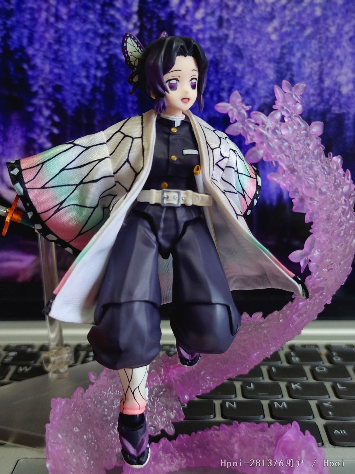 This figurine captures the magic of Shinobu Kocho. If you're looking for more Demon Slayer merch, we have it all! Check out our anime merch now—free shipping!