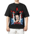 Here at Everythinganimee we have the best anime shirts in the world.
Embrace the power of the Chainsaw Man universe with this Aki Hayakawa tee. Featuring the fearless Aki surrounded by captivating red and black visuals, this tee brings to life his dynamic energy and spirit.