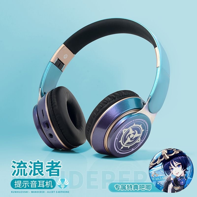 Genshin Impact Magic Theme Wireless Headphones