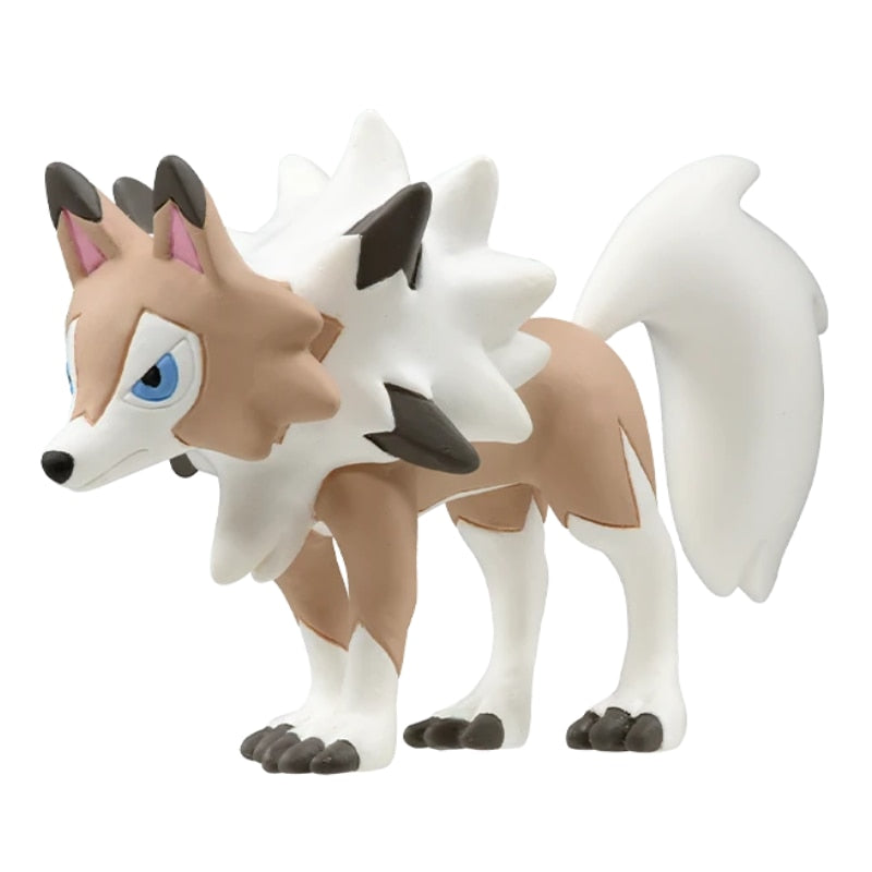 This figurine captures the magic of Lycanroc & Rockruff. If you're looking for more Pokemon merch, we have it all! Check out our anime merch now—free shipping!