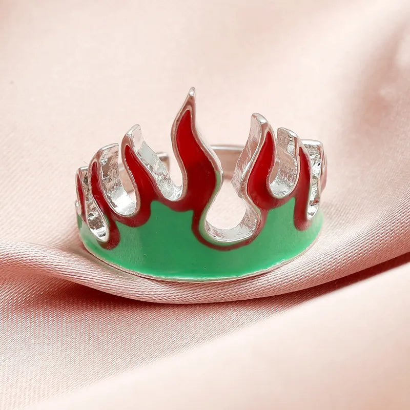 The intricate details on the rings capture the essence of Kyojuro Rengoku's. If you are looking for more Demon Slayer Merch, We have it all! | Check out all our Anime Merch now!
