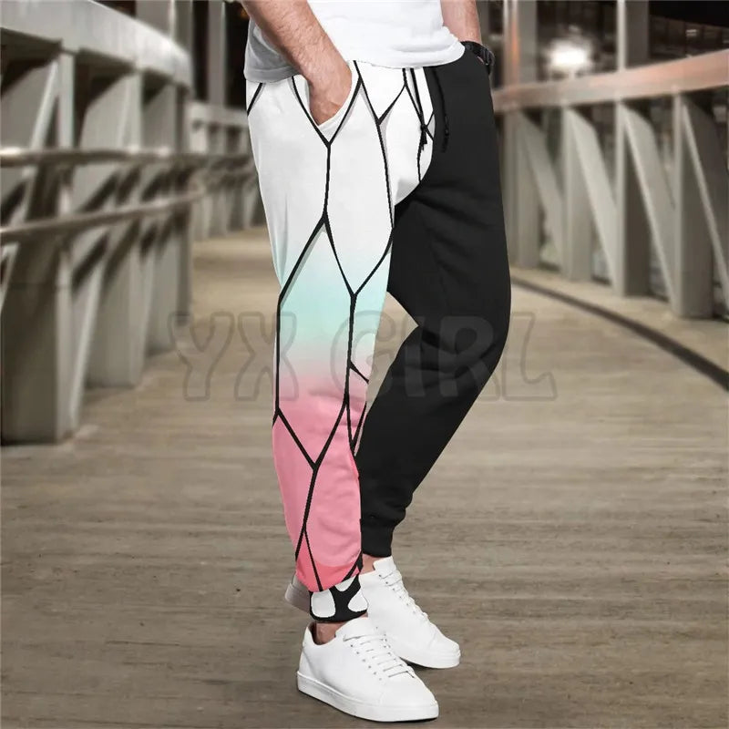 DemonStride - Sports Pants: Unleash the Slayer Within!