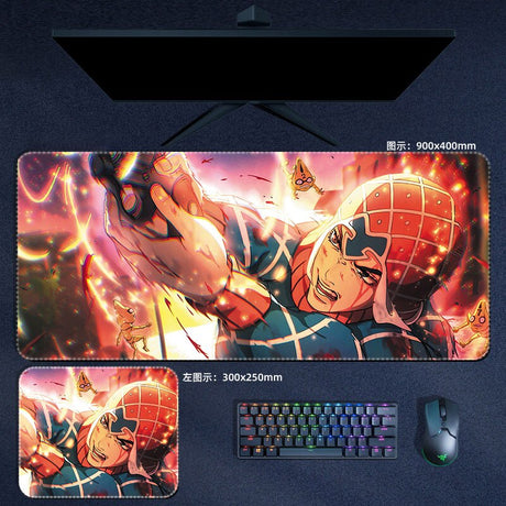This mousepad captures the magic of JoJo's Bizarre Adventure. Want more merch? We’ve got it all—check out our anime store now with free shipping!