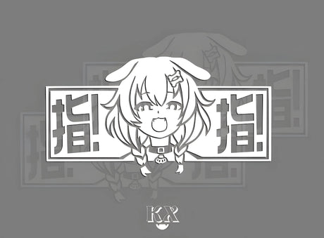 Style your car with our Cute Korone Inugami Stickers | If you are looking for Hololive Gamers Merch, We have it all! | Check out all our Anime Merch now!