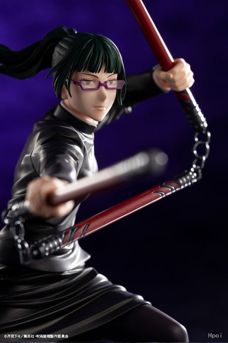 This figurine captures the magic of Maki Zenin. If you're looking for more Jujutsu Kaisen merch, we have it all! Check out our anime merch now—free shipping!