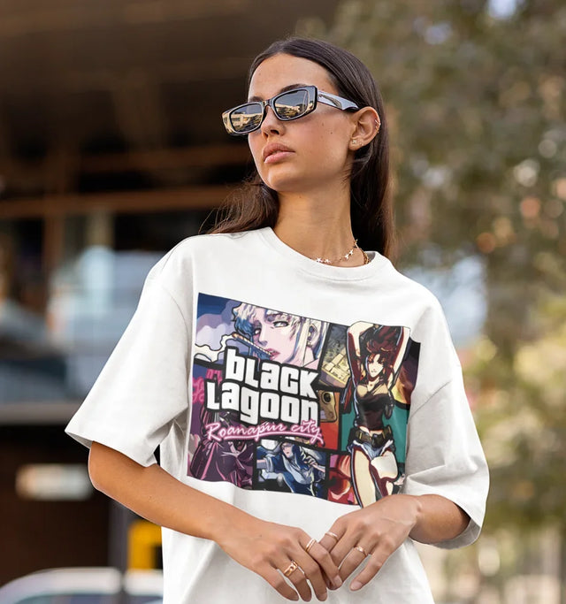 Here at Everythinganimee we have only the best anime merch! Free Global Shipping.
Level up your streetwear game with this epic GTA Style Black Lagoon Revy T-Shirt.