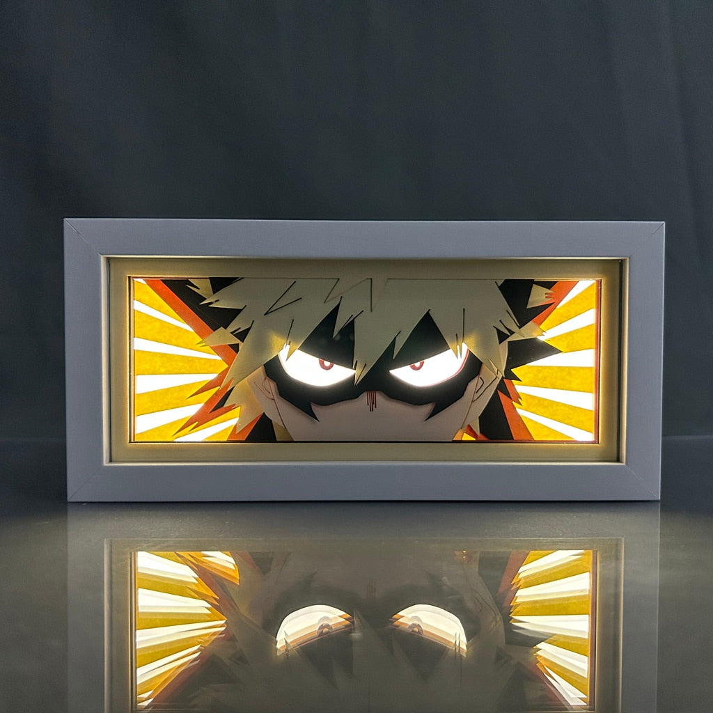 This lightbox captures the magic of My Hero Academia. Love the series? We’ve got tons of MHA merch waiting for you—shop now and enjoy free shipping!