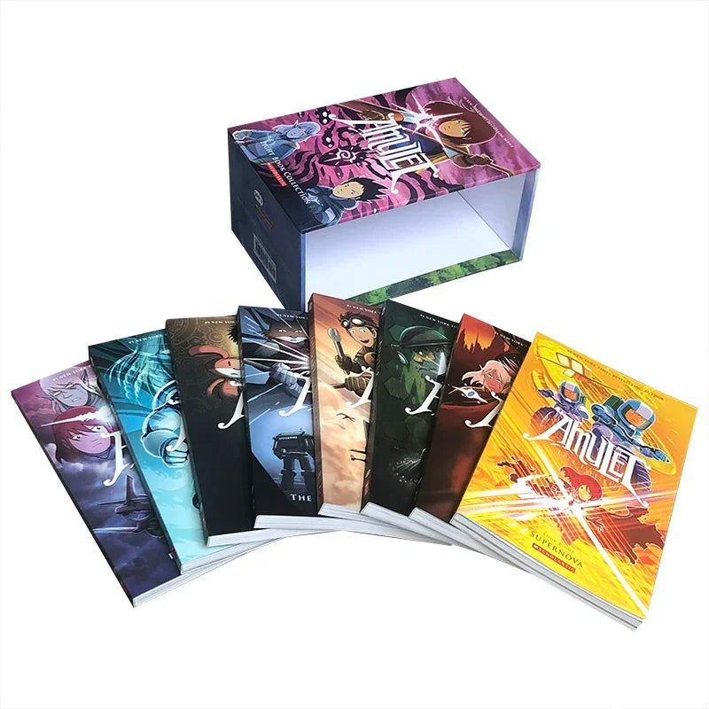 This collection is treasure trove that unfolds the spellbinding narrative of Amulet. If you are looking for more Amulet Merch, We have it all! | Check out all our Anime Merch now!