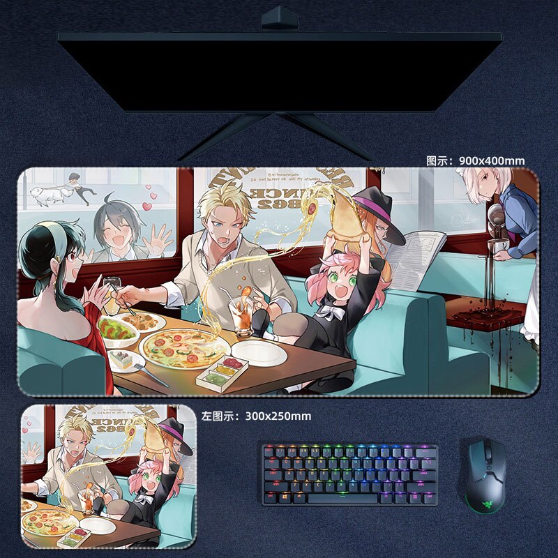 Kawaii Spy X Family Mouse Pads