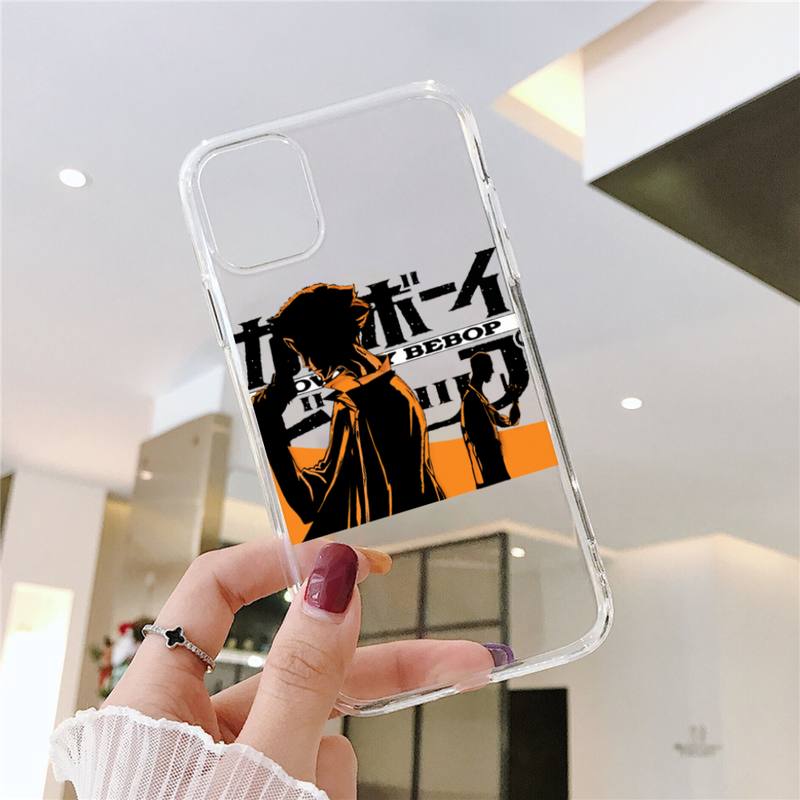 Samurai Champloo Phone Case For iPhone 11 12 Mini 13 14 Pro XS Max X 8 7 6s Plus 5 SE XR Transparent Shell, everythinganimee
