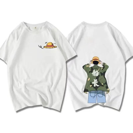 This tee captures the magic of Monkey D. Luffy. If you're looking for more One Piece merch, we have it all! Check out our anime merch now—free shipping!