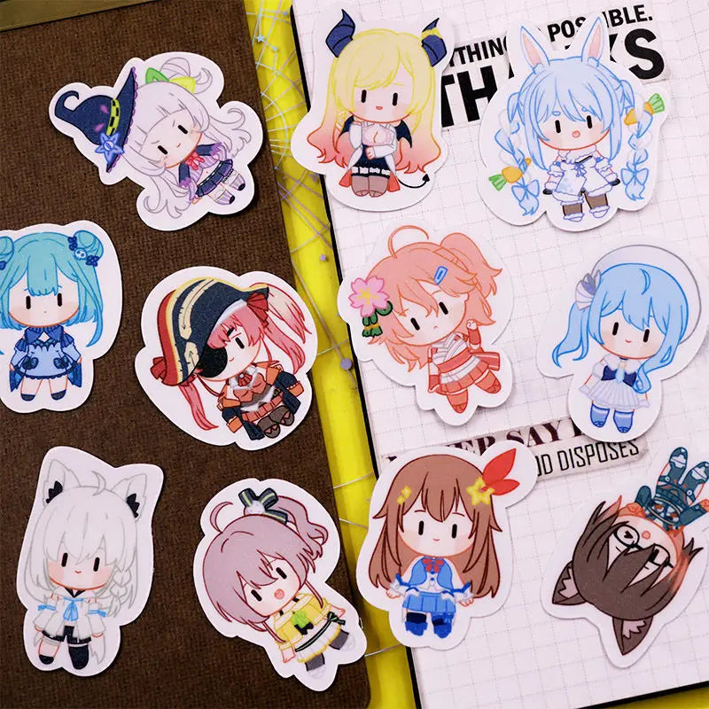 These stickers offer a fun & creative way to show off your love for Hololive. | If you are looking for more Hololive Merch, We have it all! | Check out all our Anime Merch now!