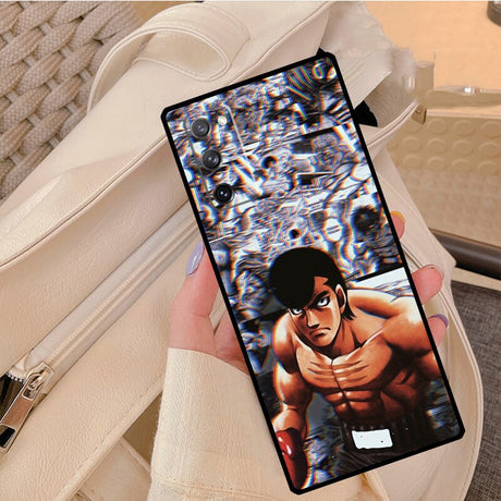 Hajime no Ippo Cute Anime Silicone Case For Samsung Galaxy S22 S21 Ultra Note 20 S8 S9 S10 Note 10 Plus S20 FE Cover, everythinganimee