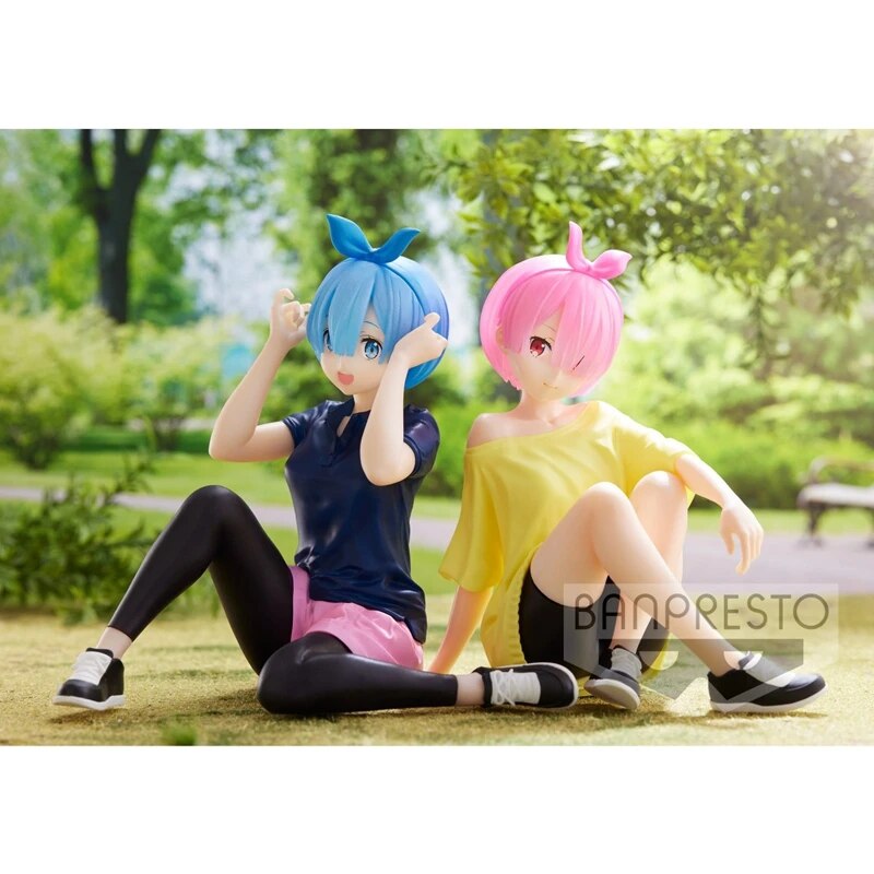 This figurine captures the magic of Rem & Ram. If you're looking for more Re:Life merch, we have it all! Check out our anime merch now—free shipping!
