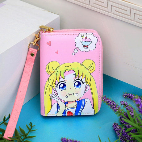 This wallet captures the magic of Usagi Tsukino. If you're looking for more Sailor Moon merch, we have it all! Check out our anime merch now—free shipping!