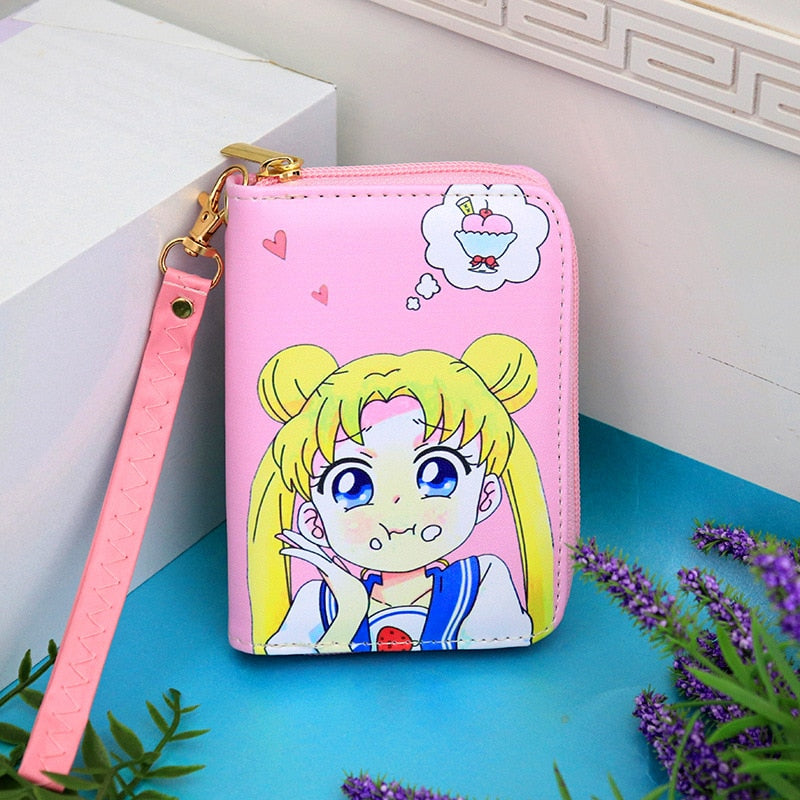 This wallet captures the magic of Usagi Tsukino. If you're looking for more Sailor Moon merch, we have it all! Check out our anime merch now—free shipping!
