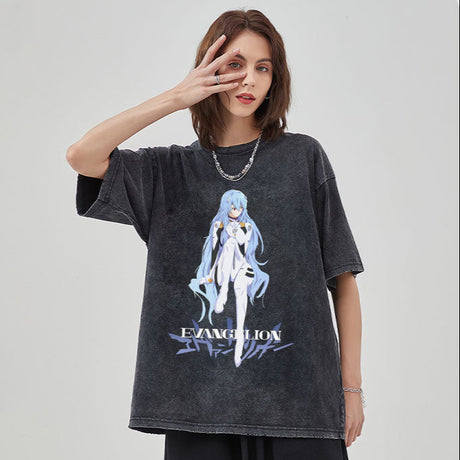 This tees captures the magic of Neon. If you're looking for more Neon Genesis Evangelion merch, we have it all! Check out our anime merch now—free shipping!