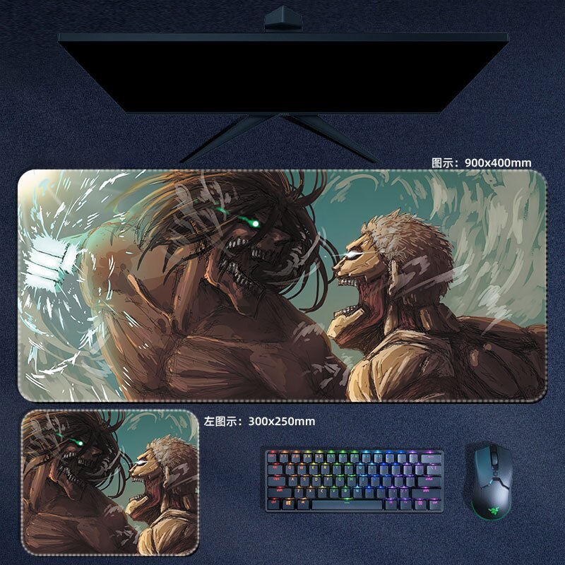 This mousepad captures the magic of  Attack On Titan. Want more Attack On Titan merch? We’ve got it all—check out our anime store now with free shipping!